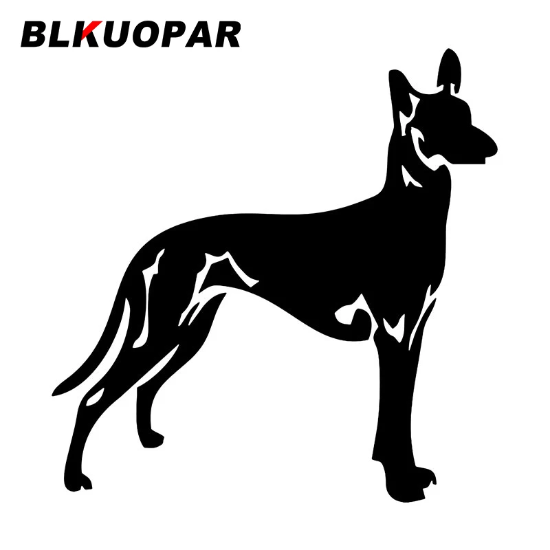 

BLKUOPAR Doberman Dog Funny Car Stickers Creative Vinyl RV Decal Scratch-Proof Waterproof Refrigerator Graphics Car Accessories