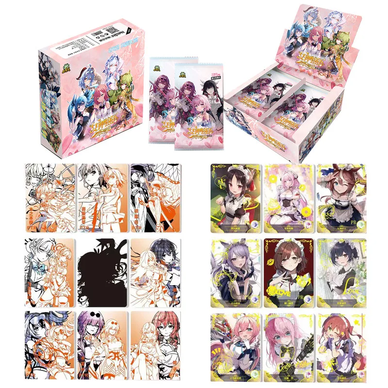 

Goddess Story Collection Cards Pr Full Set Box Temptations Anime Acg Cards Boardgame