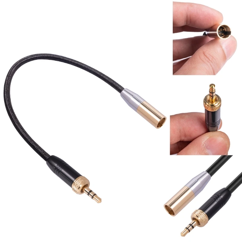 3.5mm to Mini XLR Adapter, 1/8 to Mini XLR Cable, 1/8 in TRS Stereo Cable  - AliExpress