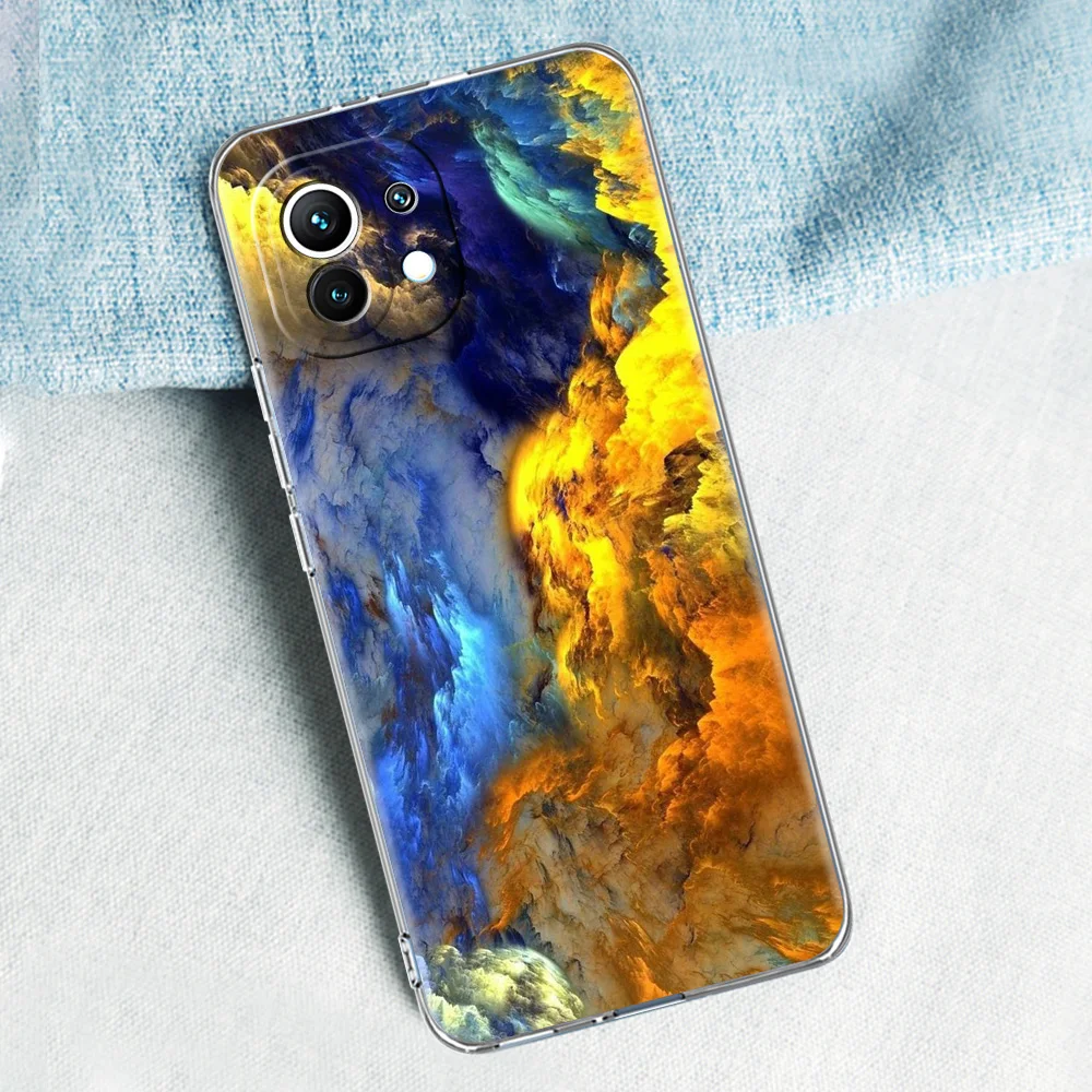 Ink Wash Starry Sky Galaxy Phone Case Cover