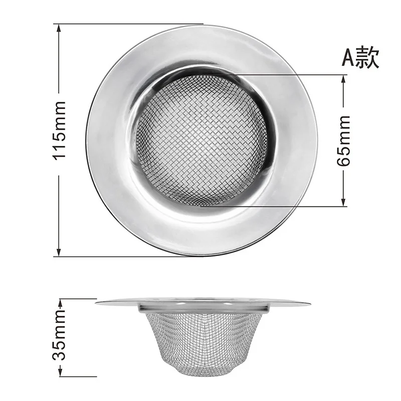 Filtro per lavello filtro per griglia per lavello da cucina filtro per foro  di scarico in acciaio inossidabile protezione in rete contro l'intasamento  degli accessori da cucina - AliExpress