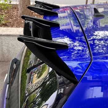 Sp-Auto Baule Posteriore Spoiler Ala Per VW Golf 7 MK7 GTI GTD R AK Stile Top Boot Ala Baule Posteriore Labbro Ala Spoiler