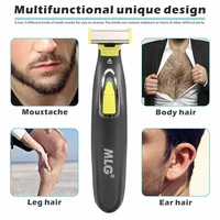 MLG Electric Shaver For Men and Women Portable Full Body Trimmer USB T Shaped Blade Razor For Beard Armpit For Washable 6
