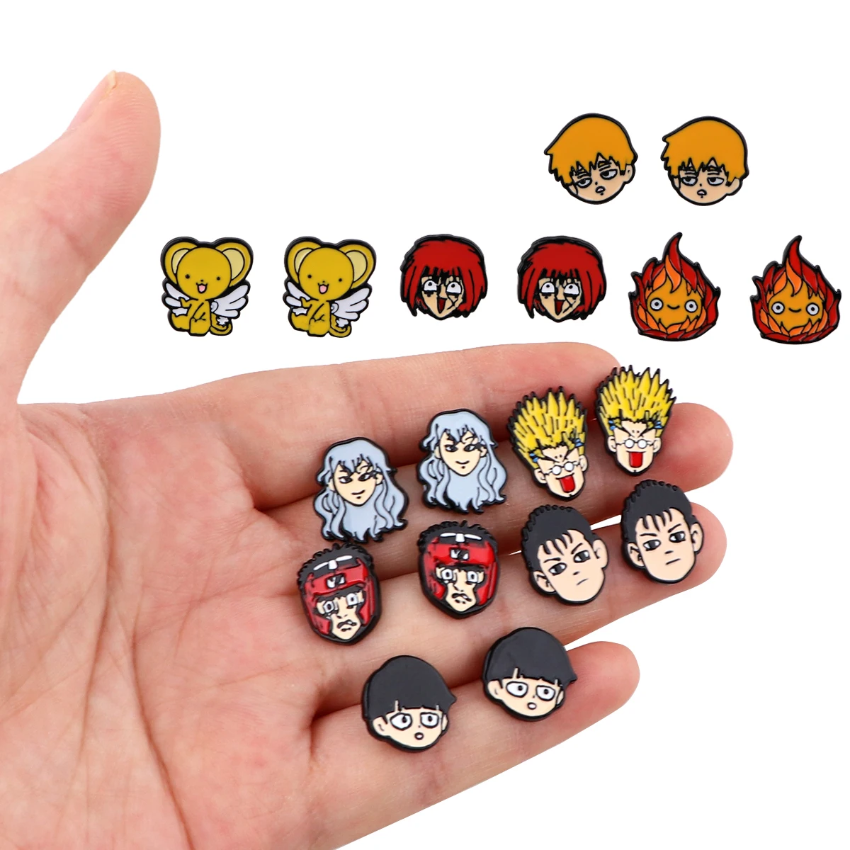 

Berserk Women's Earrings Anime Earrings For Women Girl Fashion Jewelry Manga Stud Earrings Wholesale