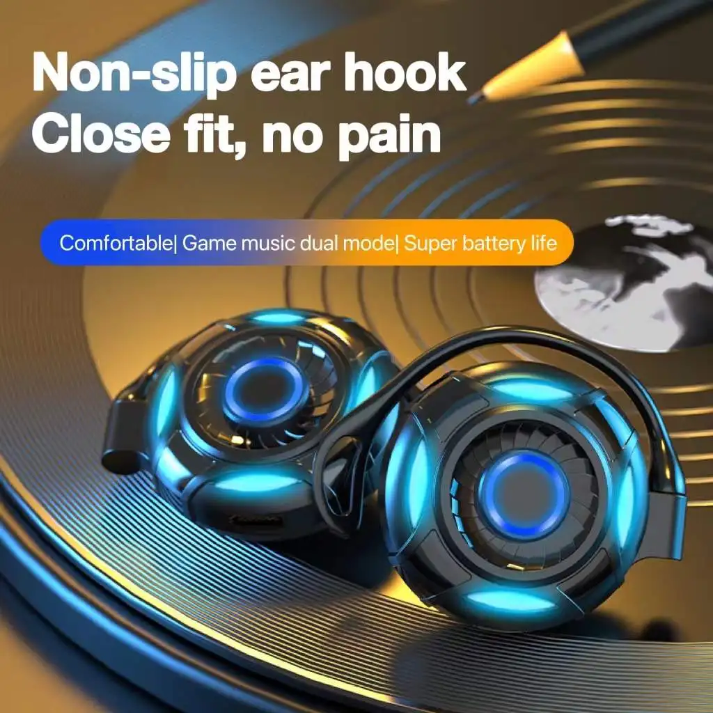 2024 Newest S660 TWS Wireless Headphones Fone Bluetooth 5.2 Earphones Touch Control Headset With Mic Waterproof Sport Earphone
