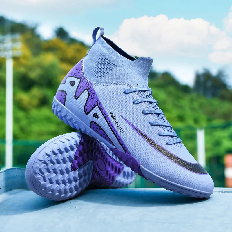 Godasse Chimpunes Multitacos Centipede Guayos Tennis Turf Futsal Fast Society Field Football Soccer Cleat Boots Shoes Men