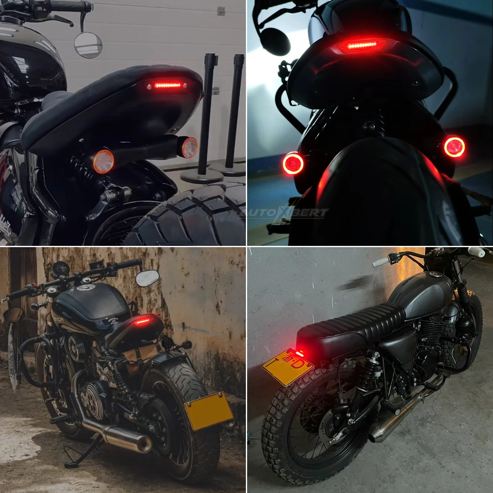 Wishlistforyou 12V Mini Motorcycle Rear Tail Lamp 5 LED Red Stop Brake Light Universal For Motorcycle Scooter Atv Bike Motorbike I2s3 I.53494068 Wishlistforyou 12V Mini Motorcycle Rear Tail Lamp 5 LED Red Stop Brake Light Universal For Motorcycle Scooter Atv Bike Motorbike I2s3 I.53494068