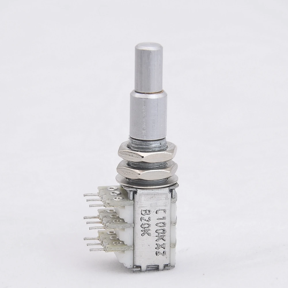 1 Piece C100k X 2 + B20k Stacked Dual Concentric Potentiometer(pot