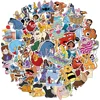 10/30/50/100PCS Cute Disney Character Mickey Mouse The Lion King Cartoon Stickers Aesthetic Laptop Car Mix Anime Sticker Kid Toy 2