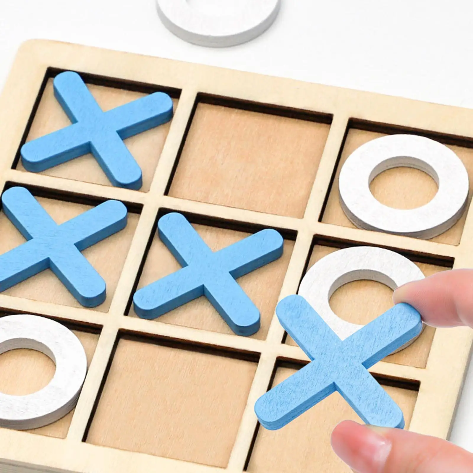 

WoodenXO Chess Game Educational Toys Puzzle Game for Outdoor Backyard Entertainment Party Indoor Holiday Gifts Parent-child game