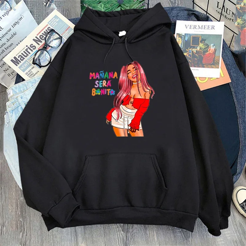 Karoll G Manana Sera Bonito Hoodie Streetwear for Men/women Pullovers Winter Fleece Sweatshirts High Quality Printing Clothing