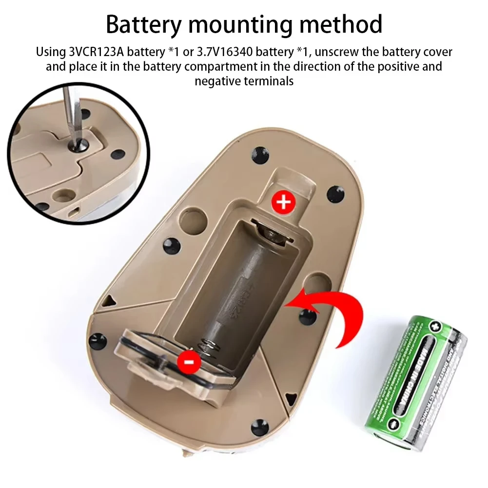 Sport Helmet Light Strobe 4