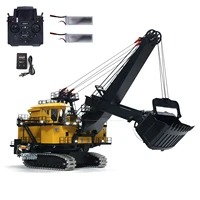 Heavy Duty Machine RTR 1/25 RC Excavator Remote Control Vehicle Metal Electric Rope Shovel Excavator Mining Digger with Lights 2