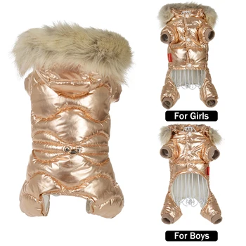 Waterproof Hooded Dog Winter Jacket 1