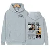 Rapper HARD GZ Tour 2025 Hoodie Men's Fleece Hip Hop Pullover Sweatshirt Unisex Retro Fashion Oversized Hoodies Loose Streetwear 4