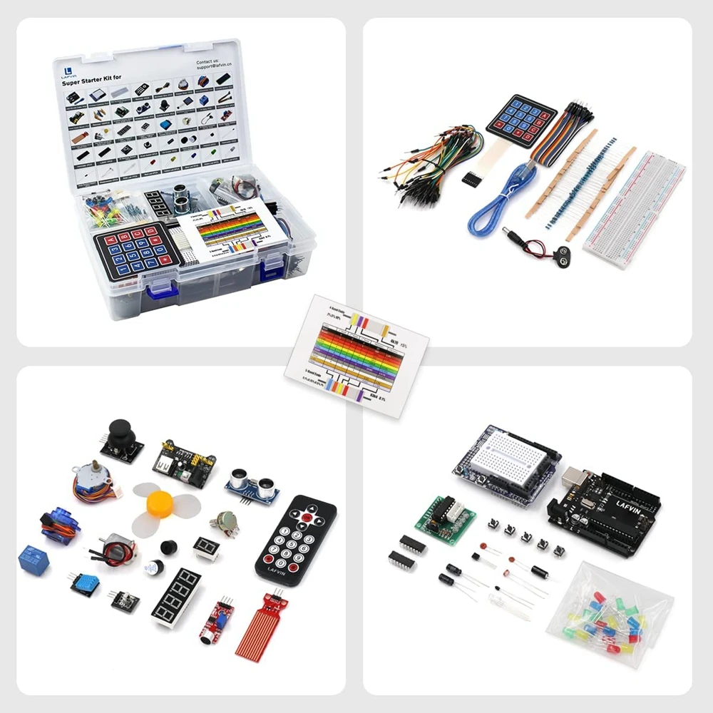 Super Starter Kit for Arduino UNO R3 Board Automation Kits Beginner ...