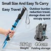 1PCS 4 Section Ultralight Hiking Sticks Foldable Hiking Poles Aluminum Hiking Poles Children Adult Retractable Cane Camping 3