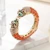 GrayBirds Luxury Fashion Animal Leopard Panther Cuff Bangle Bracelet For Women Party Anniversary Mother's Day Graduation Gift 4
