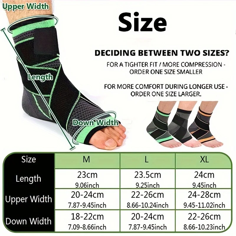 Fitness Ankle Straps Ankle Straps Ankle Support Ankle Support Brace 1Pc Ankle Support Brace Adjustable Straps Foot Heel