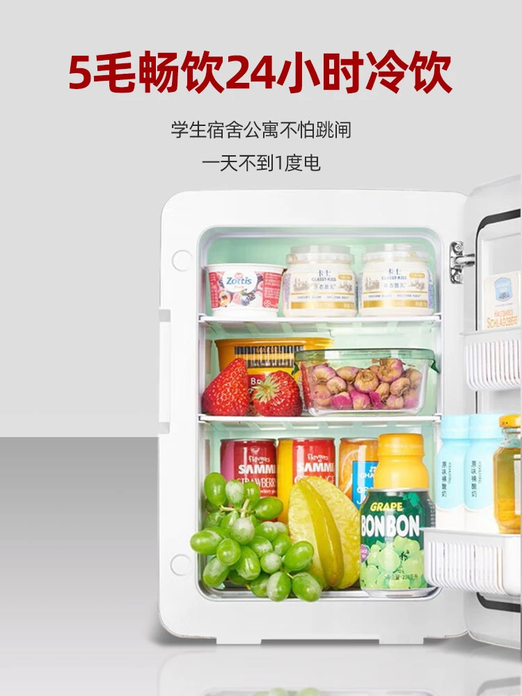 

Xinfei Mini Refrigerator Mini Student Dormitory Beauty One Person Refrigeration Car Dual Use Breast Milk