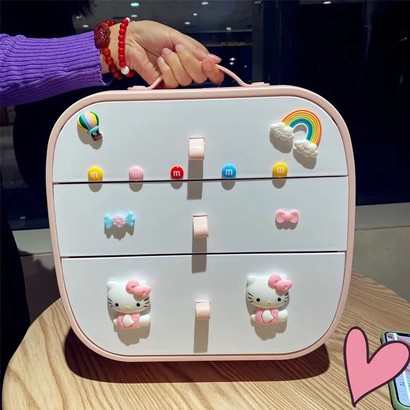 

zq Children Headwear Clip Storage Box Girl Baby Princess Dressing Cute Barrettes Jewelry Box