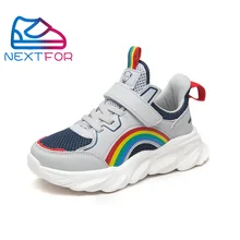 

Good Quality Sports Running Shoes for Boys Comfortable Mesh Student School Trainers Spring Fashion Girls Running Trainers