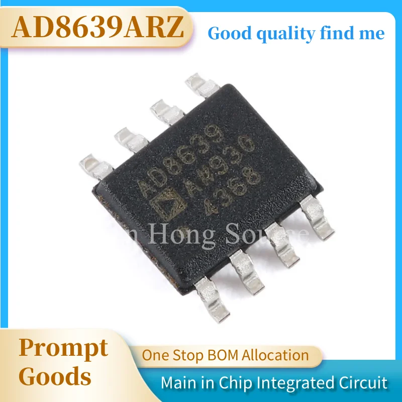 Ad8639Arz-Reel7 Soic-8 16V Amplificatore Di Funzionamento Zero-Orass-To-Orm Autostabile Ad8639Arz