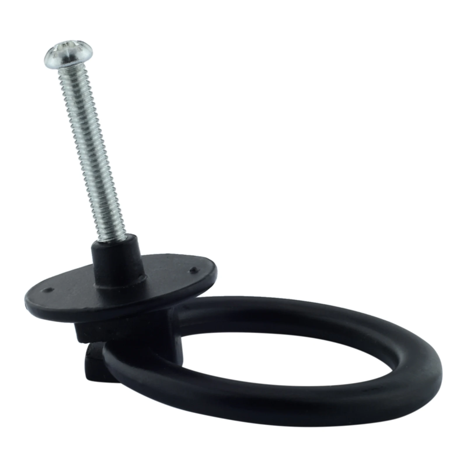 Black Vintage Round Ring Furniture Door Pull Handle for Jewelry Box Door Ring w/ Screw Retro Decor furniture knobs,mechanical equipment handles