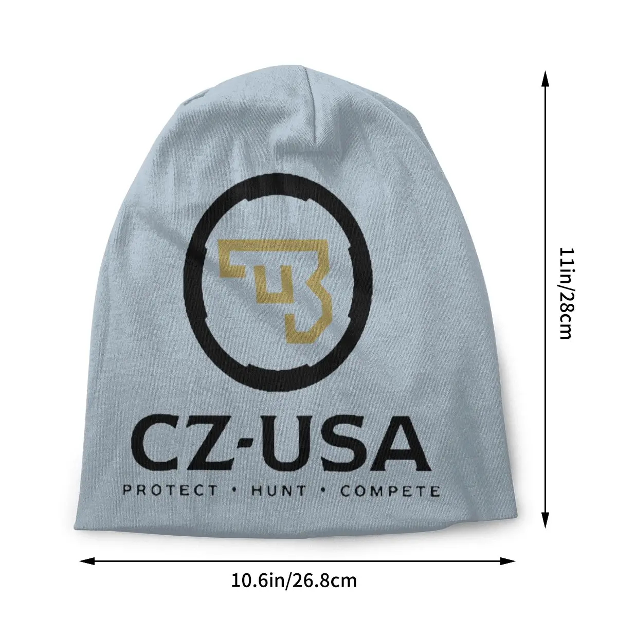 Bonnet Hats Men Women's Thin Skullies Beanies Hat CZ USA Glock Handgun Autumn Spring Warm Cap Design Caps - 2