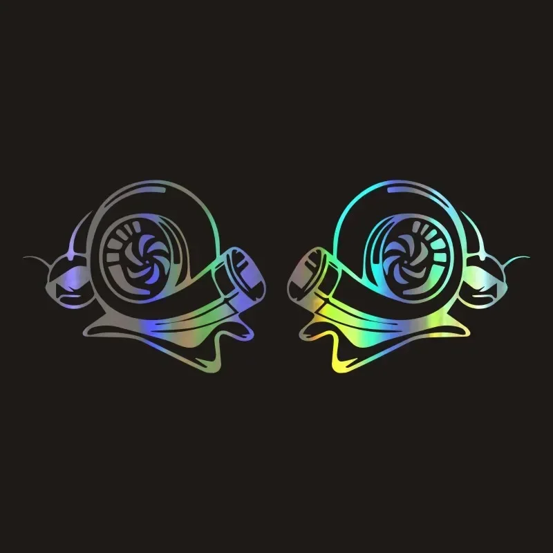 Car Stickers Turbo Super Snail Car Motorcycles Stickers 3D  Car Styling BUY 2 SAVE HALF Custom Sticker17.8cm*14.1cm