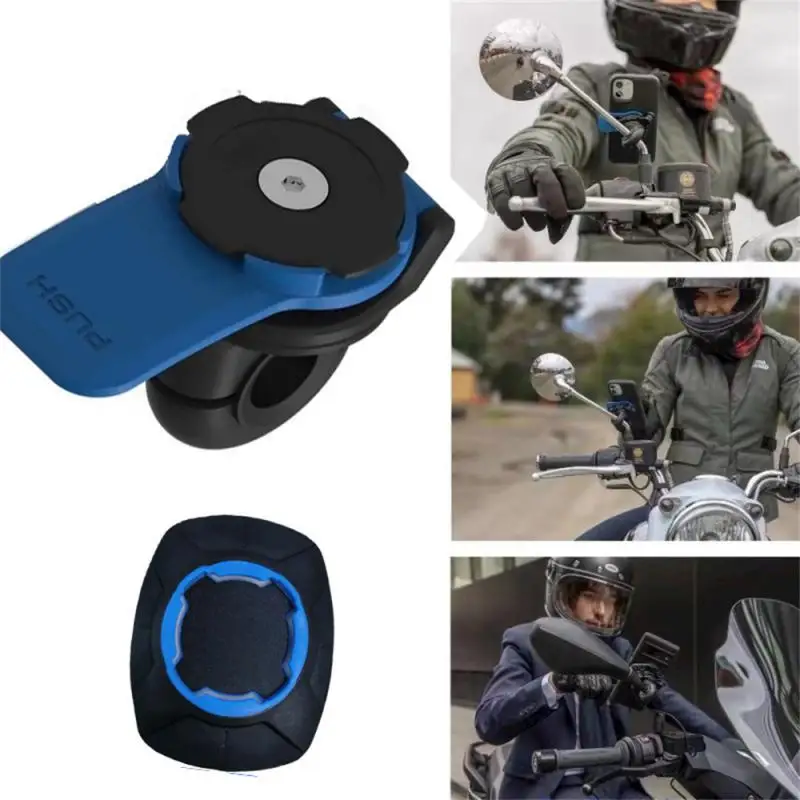 

Phone Bracket For MTB Bike Scooter Motorcycle Navigation Bike Holder Rotatable For IPhone Security Lock Mobile Bracket