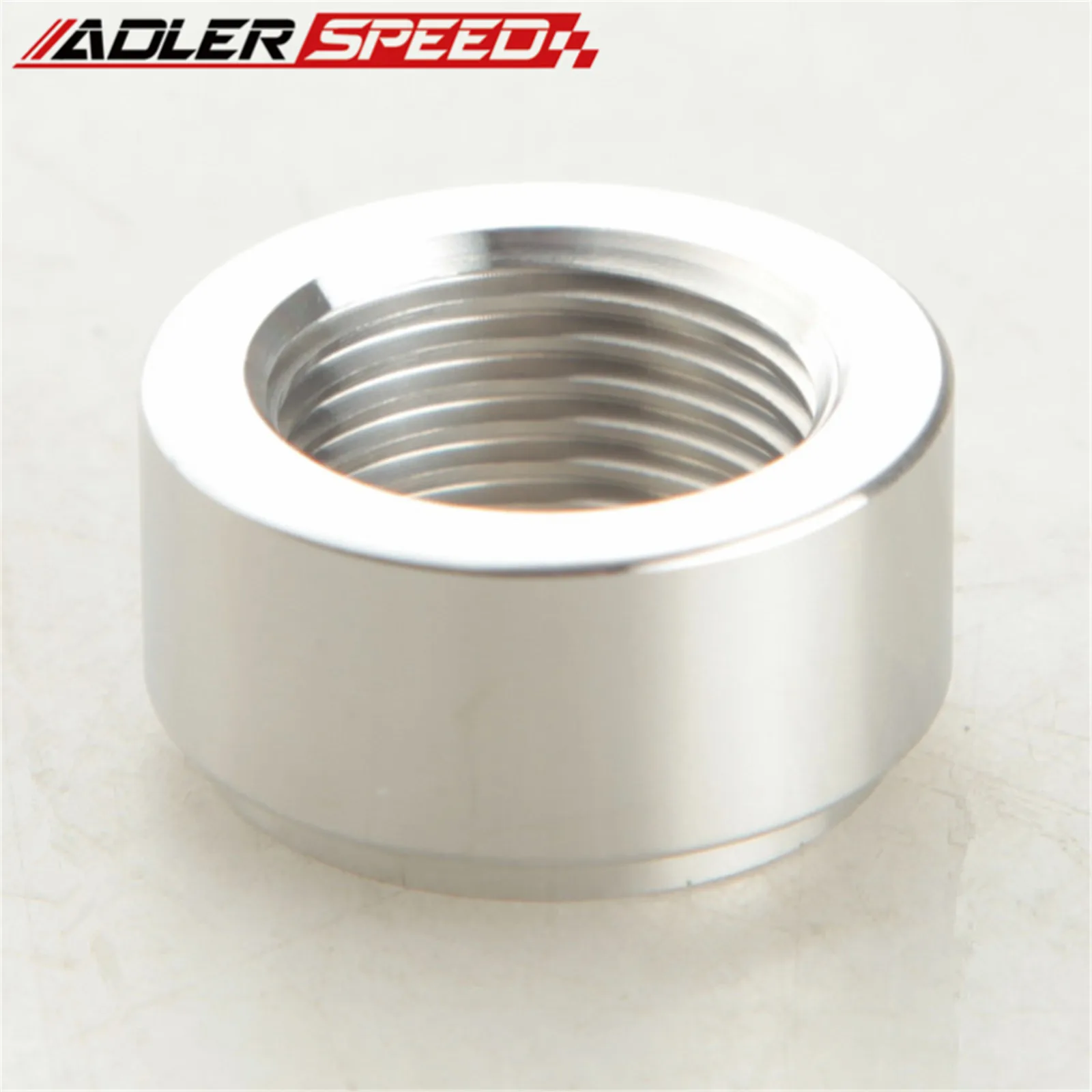 M18x1.5 Thread Mild Steel O2 Oxygen Sensor Weld Bung & Nut Fitting