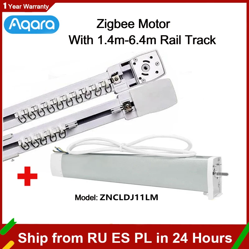Aqara Smart Zigbee Curtain Drive Motor Zncldj11lm With1.8m6m Electric