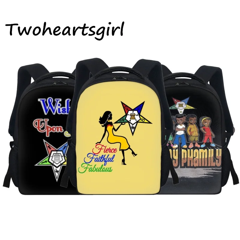 

Twoheartsgirl Order of The Eastern Star Children School Bags Kindergarten Mini Backpack Toddler Kids Schoolbag Mochila Escolar