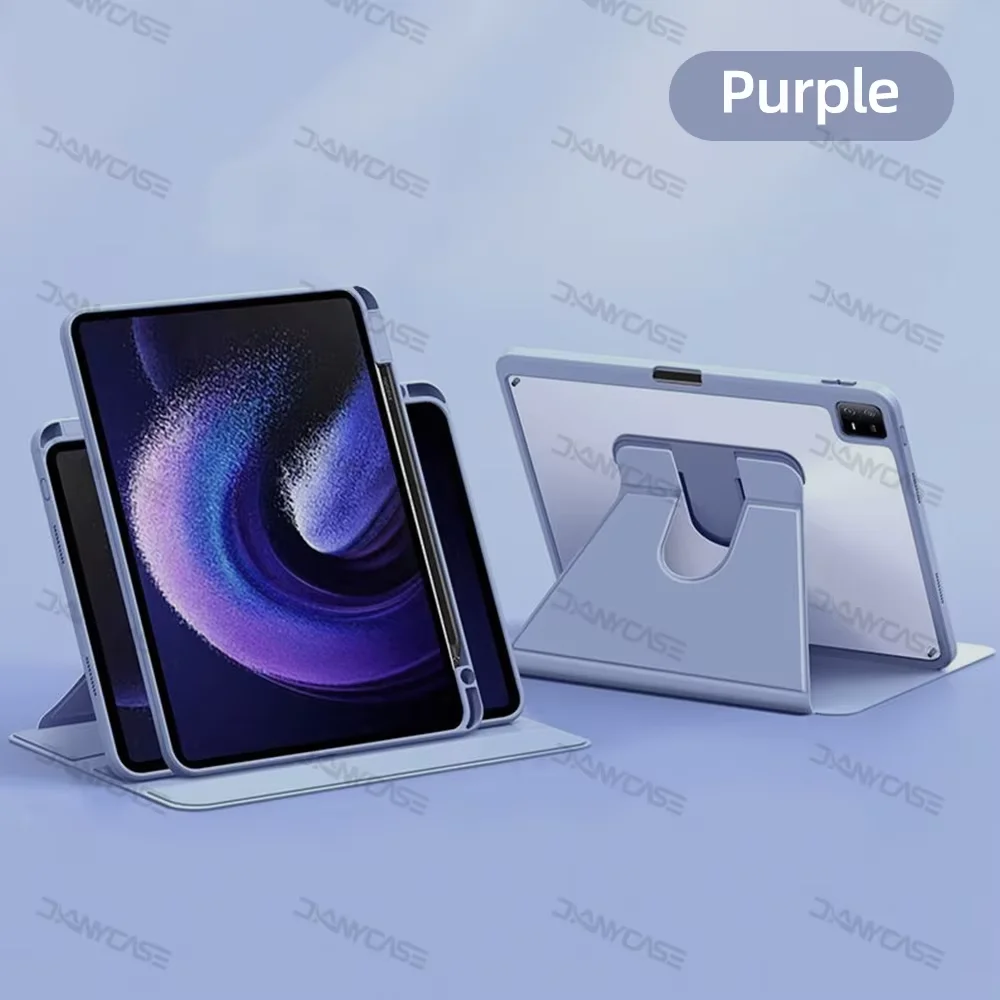 360° Rotating TPU Flip Protective Tablet Case