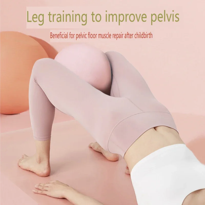 Women Gym Yoga Fitness Ball Thickening Type Anti-explosion Diameter 25 cm Pilates Workout Mini Ball Sculpting Legs And Hips yoga ball,gymnastics ball