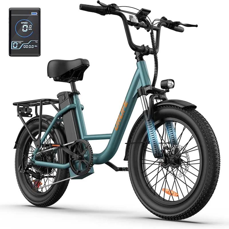URLIFE E20 All-Terrain-Elektrofahrrad 250W Motor Elektrofahrräder für Erwachsene 48V 13AH 20 Zoll Reifen City-Pendler-E-Bikes – Detail 25