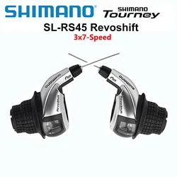 Shimano Revoshift Grip Twist Shifter with Grips (3x7 speed a pair)