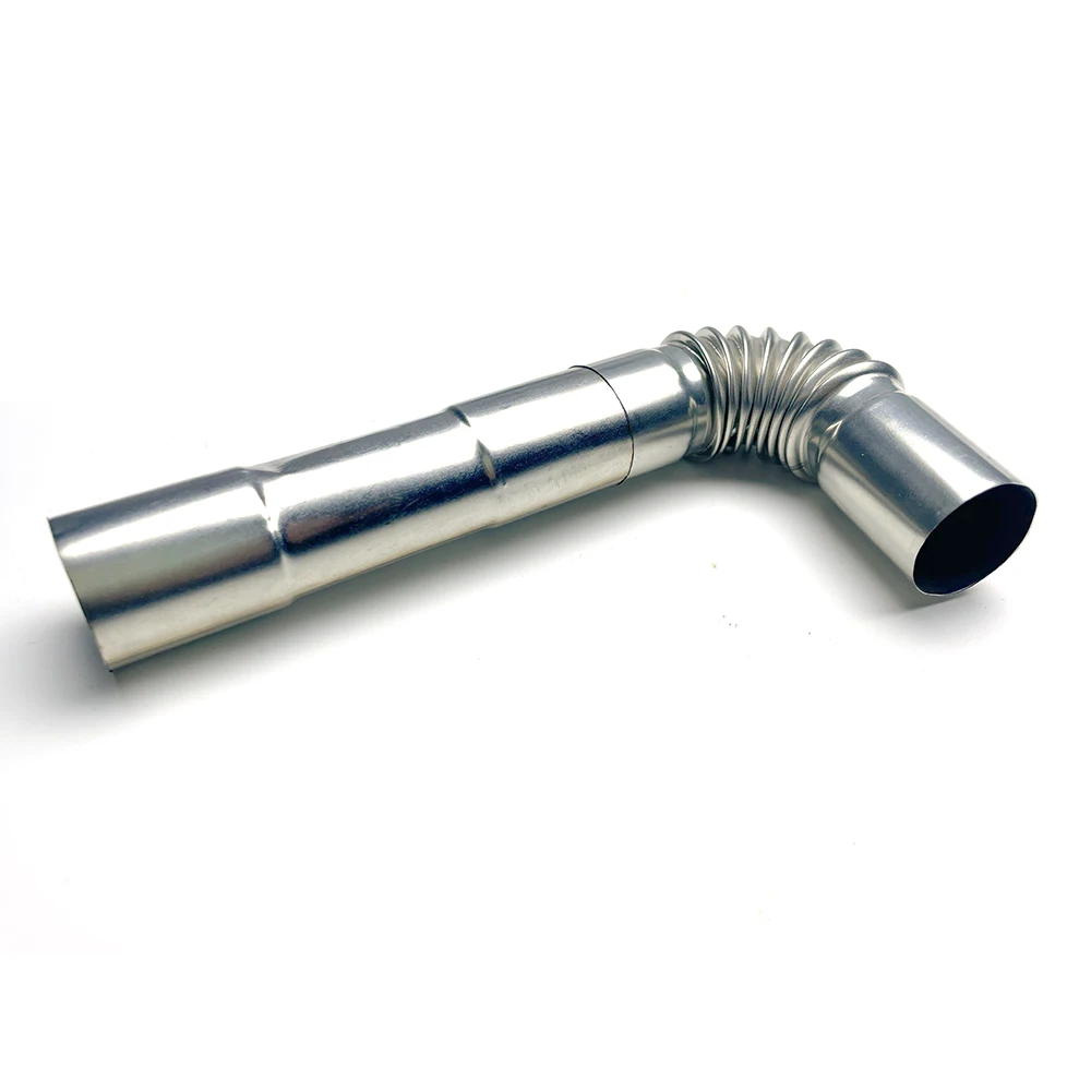 Universal Exhaust Pipe Tube Elbow Connector Set for Diesel Heater Systems