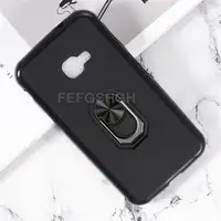 For Samsung Galaxy Xcover 4 G390F SM-G390F 5.0" Back Finger Ring Soft TPU Silicone Case For Galaxy Xcover 4S Phone Cover 1