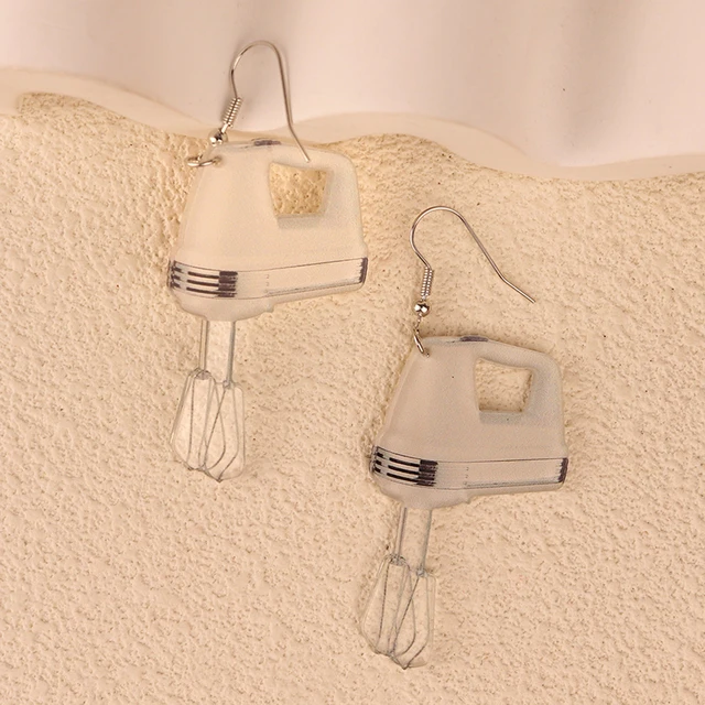 trendy Dangle Earrings Set with an Electrical Appliances design