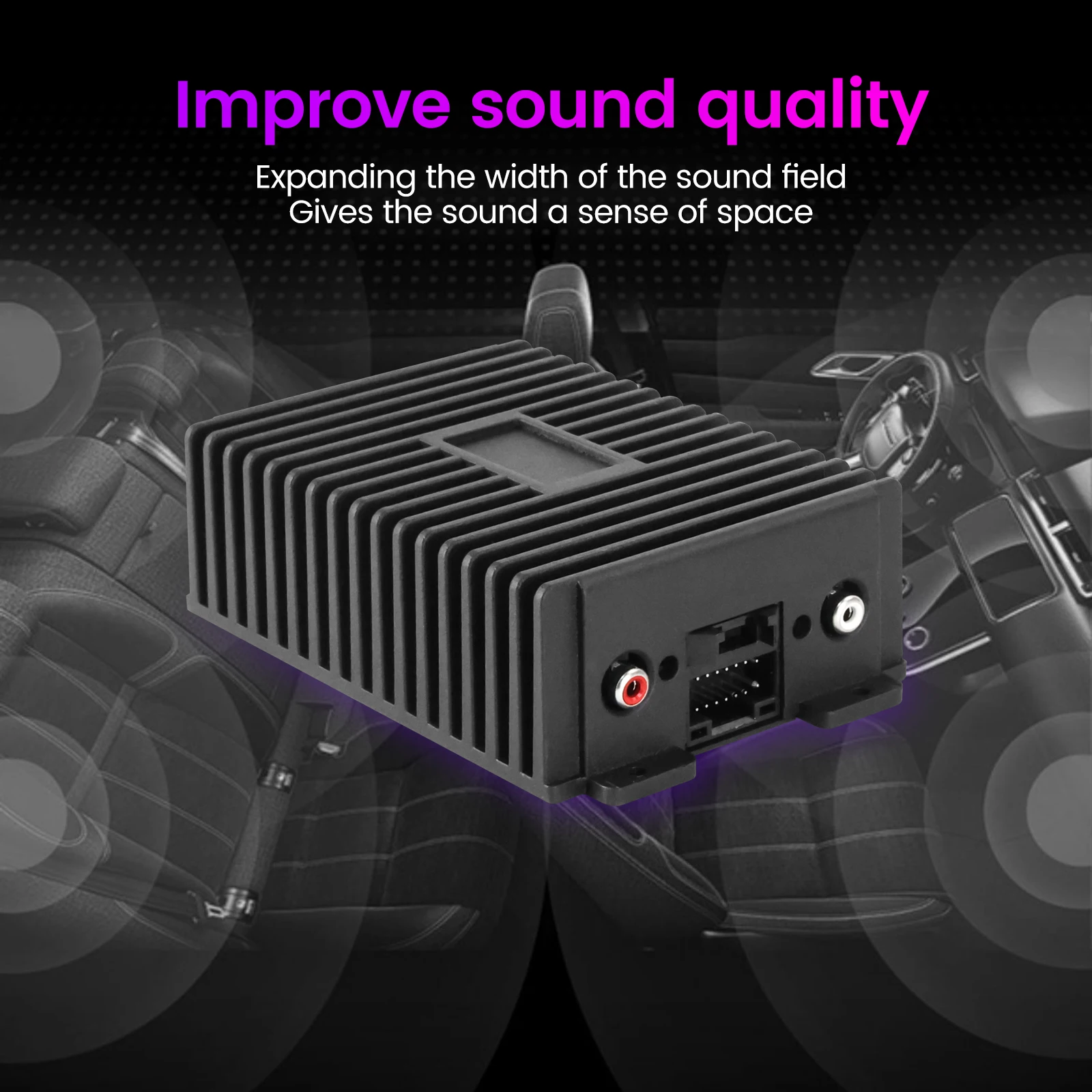 stock Car Audio Processor DSP Amplifier Universal Android Car Radio