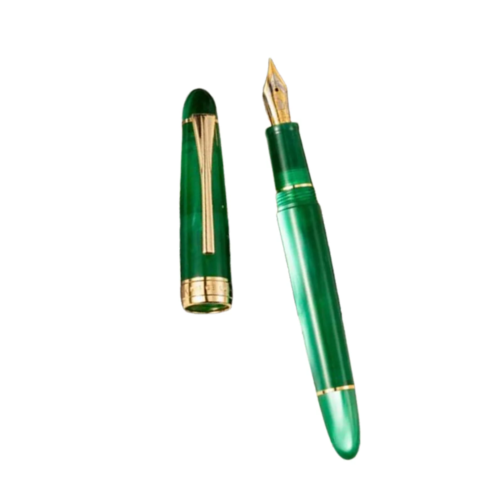 Kaigelu 356 torpedo shape classic fountain pen NO.6 35MM standard longknife Nib acrylic ink pens for students office supplies 6