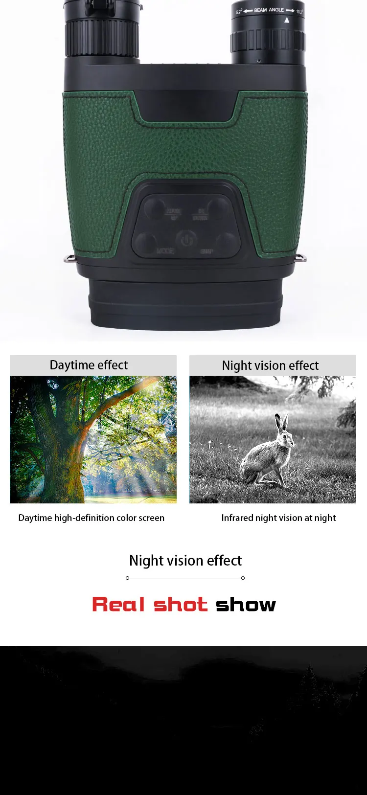 Dispositivo binocular militar de vision nocturna, dispositivo Digital HD  NV380, scop, a la venta - AliExpress