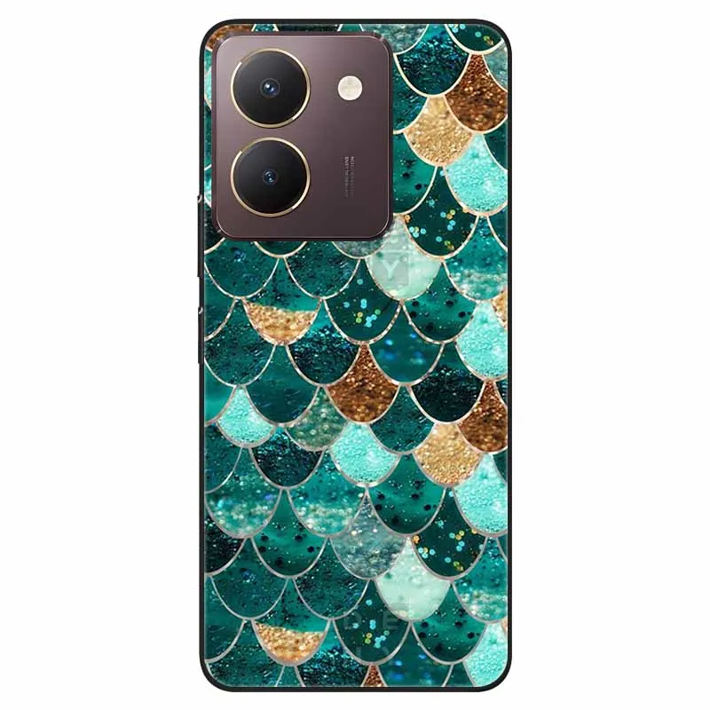 Black TPU Bumper Soft Silicone Shockproof Phone Case with Cute Cat Design