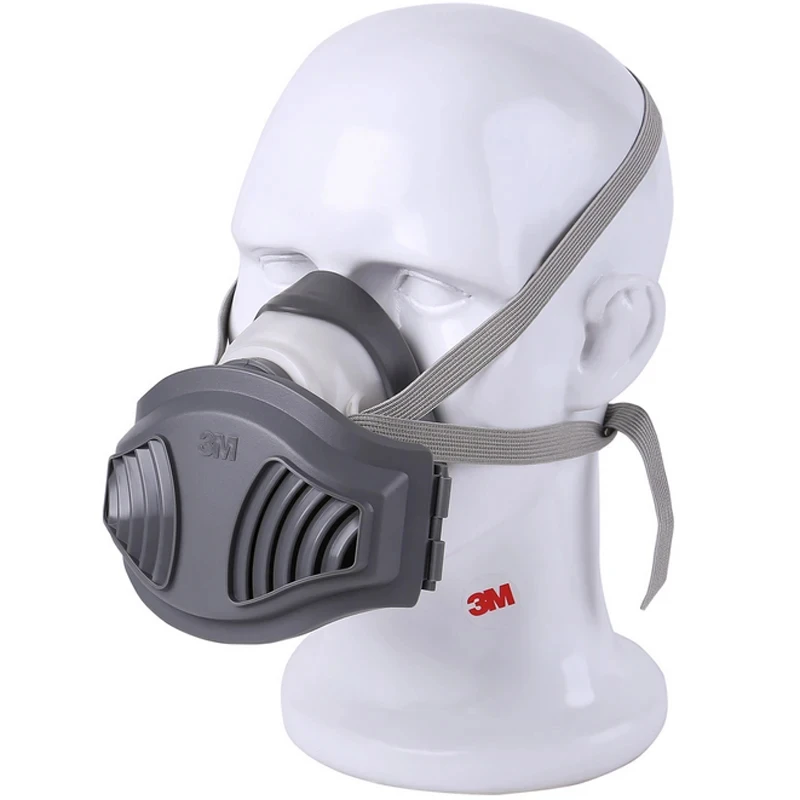 Half Face Gas Mask 3M With 1211 1701 Filter cotton Gas Mask,half face respirator mask
