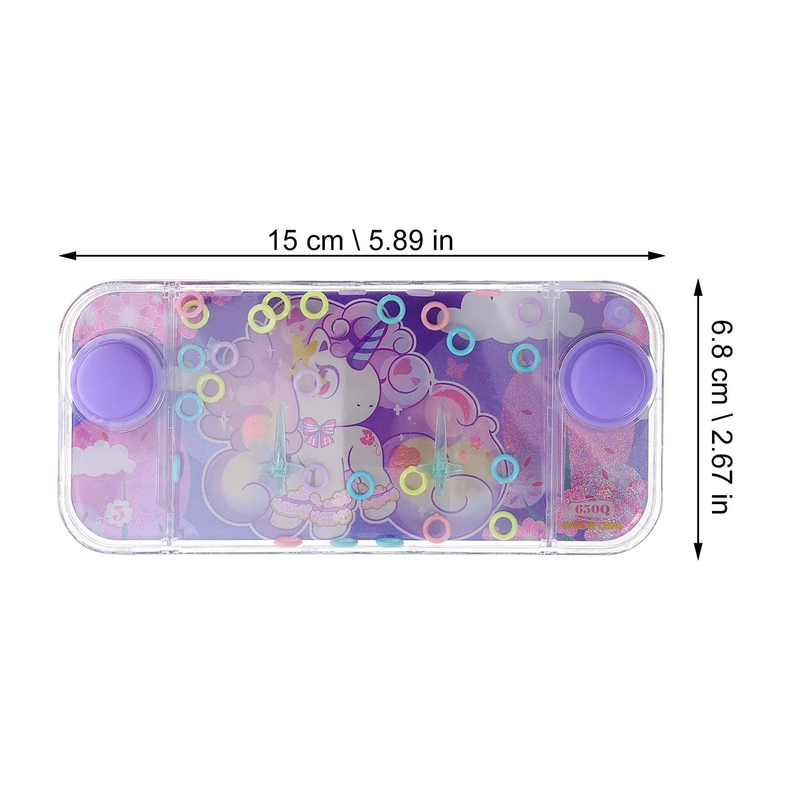 

Game Water Ring Toy Handheld Games Travel Toys Fidget Kids Rings Fun Road Trip Essentials Mini Outside Party Favors Parent Child