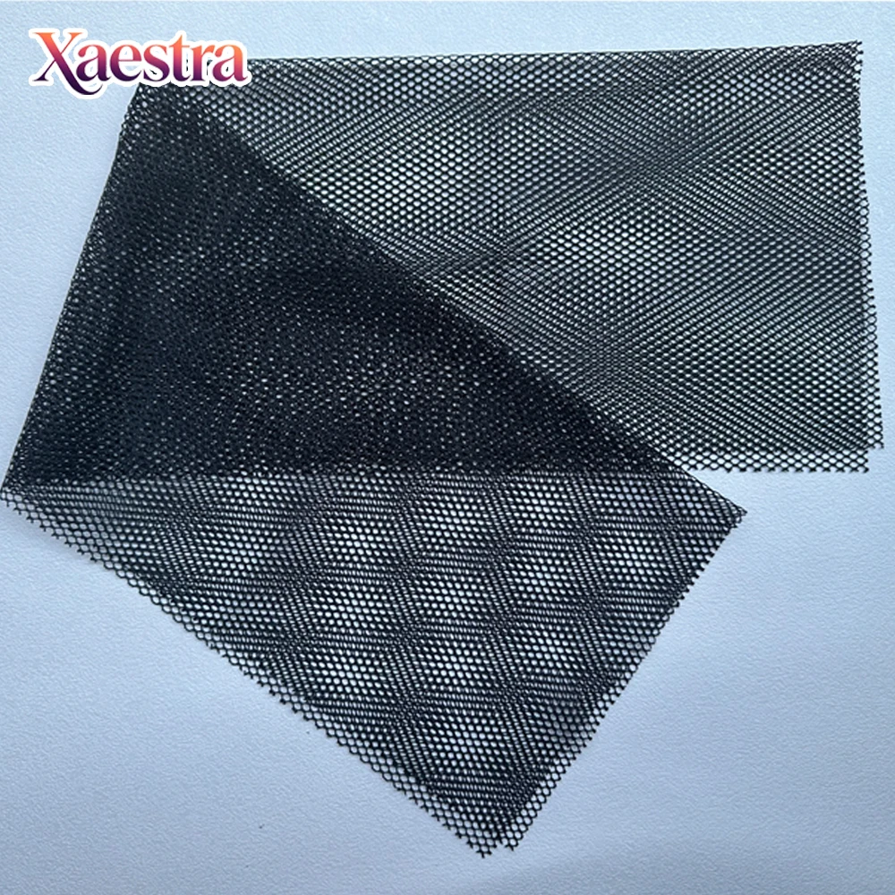 Hair Weaving Net For Diy Wig Making Stretchy Black Mesh Net For Hair Weaving Durable Weaving Base Net For Human & Synthetic Hair - 6
