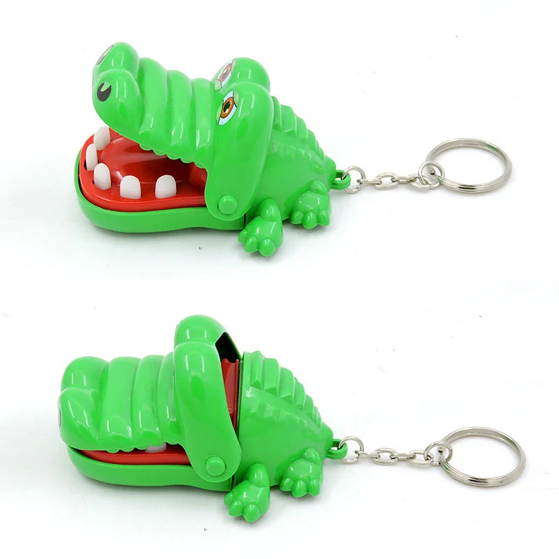 Crocodile Teeth Toys Biting Finger Dentist Kids Classroom Prizes Small Gifts Keychain Regalos Cumplea&ntilde;os Ni&ntilde;os Para Invitados crocodile toys