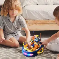 Whack Game Mole Rotating Fish Board Game Fun Educational Toys With Multi-Player Mode For Toddler Kid 1